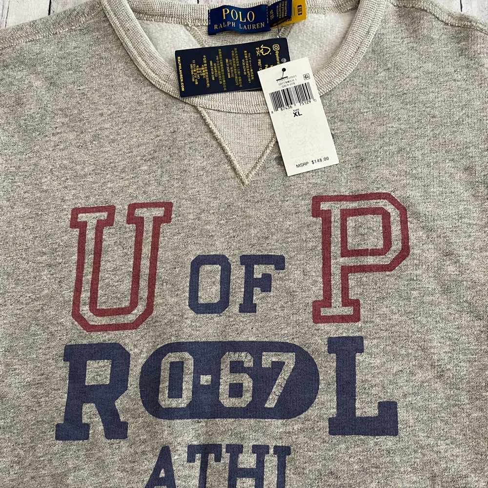 NWT Polo Ralph Lauren
Logo Graphic Fleece Sweatshirt - Picture 6 of 6